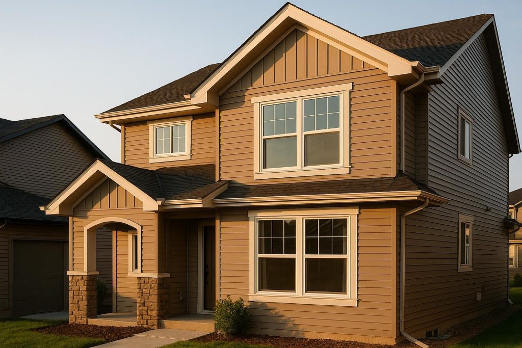 Bright modern Edmonton home featuring newly replaced windows for window replacement upgrades